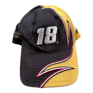 NASCAR M&M's Racing #18 Kyle Busch Chase Authentics Ebroidered Strapback Cap Hat